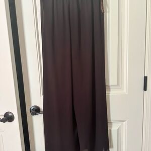 Alex Evenings Brown Wide Leg Pants